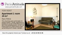 Studio Apartment for rent - République, Paris - Ref. 7231