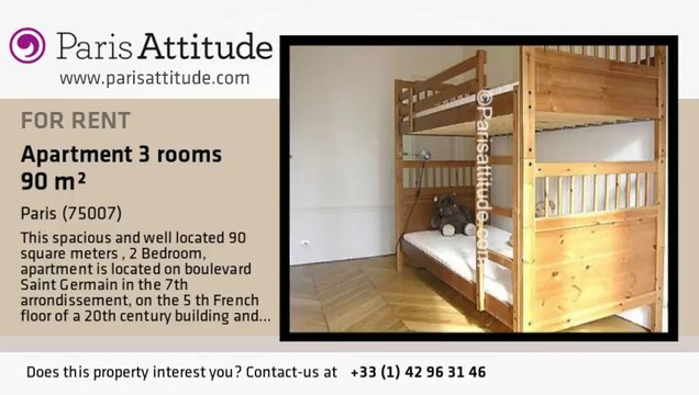 2 Bedroom Apartment for rent - Musée d'Orsay, Paris - Ref. 5941