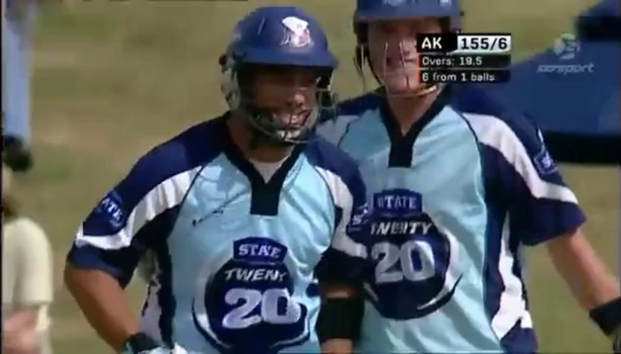 12 runs off 1 ball - The MOST Amazing finish ever !!!!
