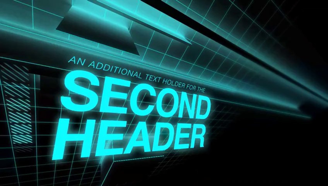 After Effects Title Sequence - Futuristic Titles