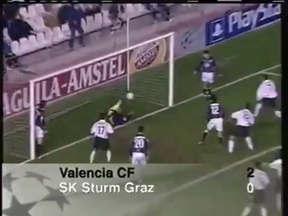 2000.11.21: Valencia CF 2-0 Sturm Graz (Resumen)