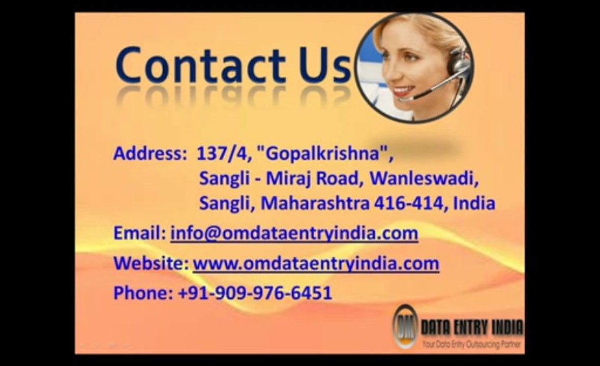 data entry outsourcing