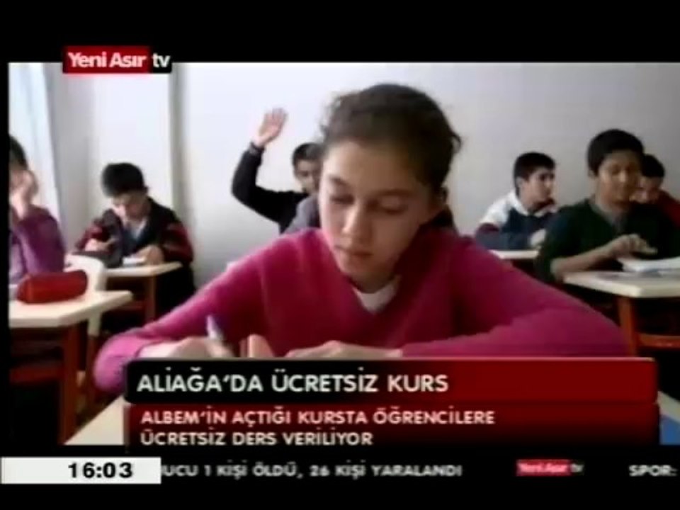 YENİASIR TV- BAŞKAN OĞUZ'DAN EĞİTİME DESTEK