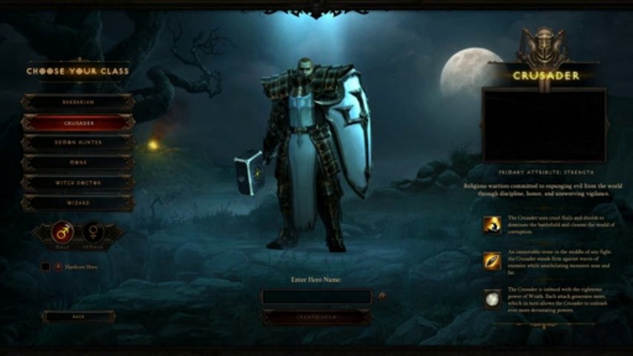 Diablo III Reaper of Souls: Le Croisé et la Croisée vous saluent !