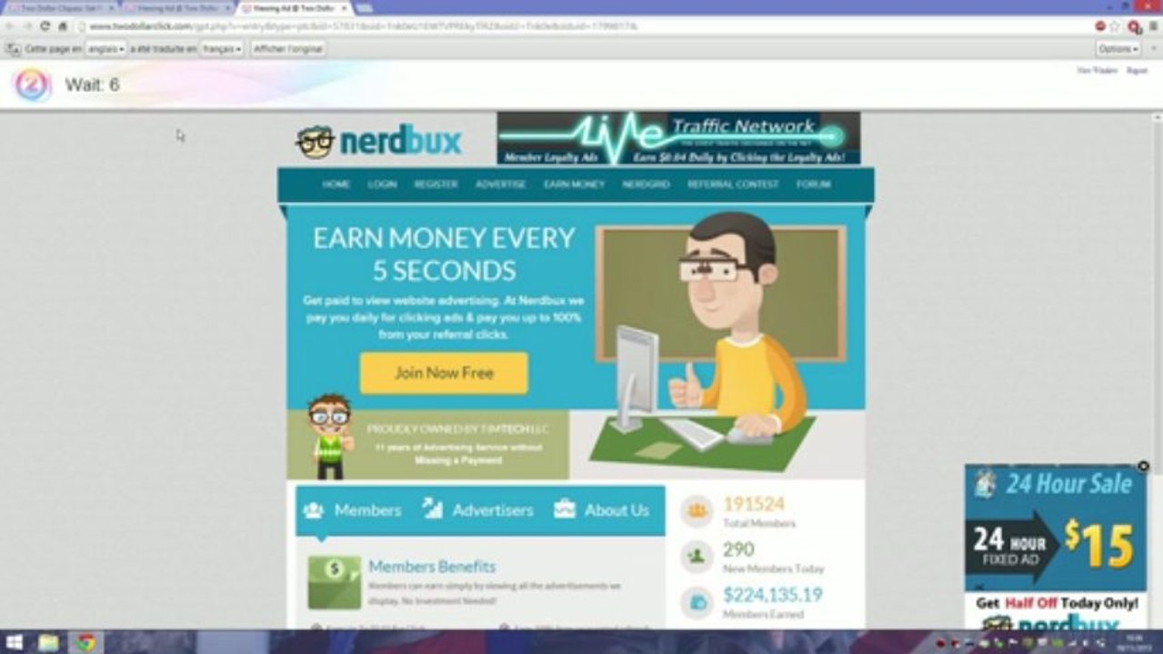 Comment gagner de l'argent sur internet? 260€ / 350$ par mois