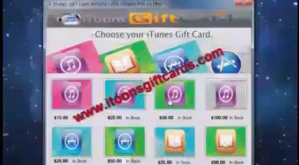 Itunes Gift Card Generator 2013 latest