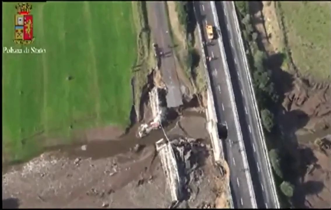 Nuoro - Il maltempo in Sardegna, immagini aeree (19.11.13)