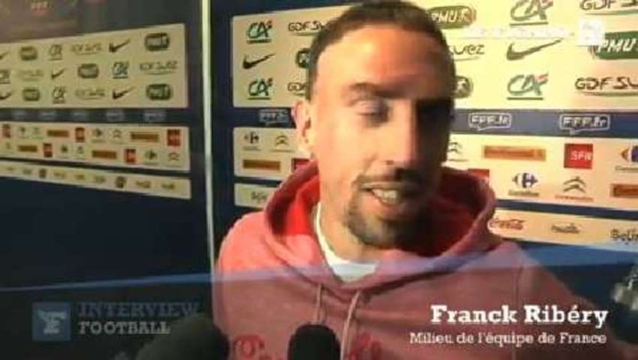 Ribéry: «Le Brésil ? C'est le temple du foot»