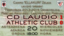 Amistoso: CD Laudio 1 - Athletic 0 (20/11/13)