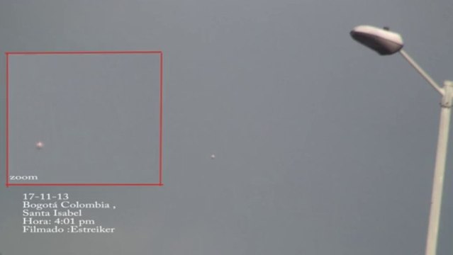 Daytime UFO over Bogota, Colombia 17 November 2013