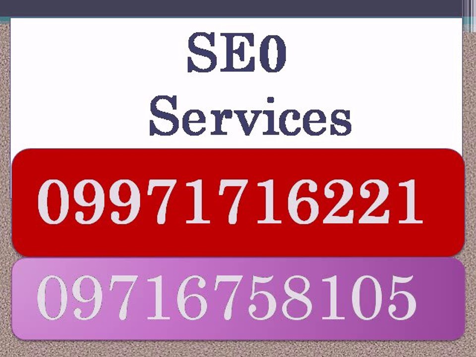 SEO Services in Seoni | Call:(+91)-9971716221