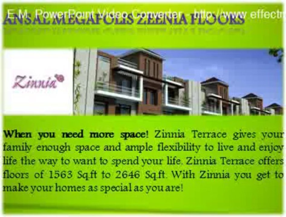 Ansal Megapolis Independent Floors, Ansal Megapolis Floors Greater Noida