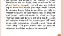 Get professional help from web development Dublin- enhance business growth