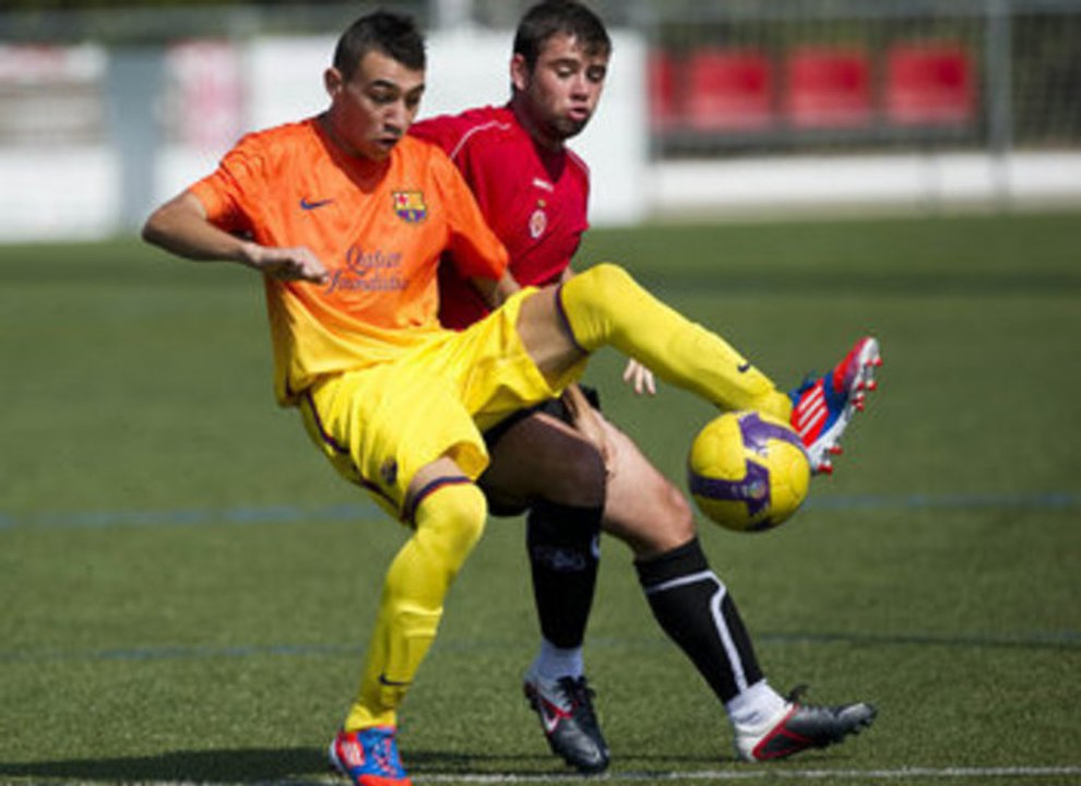 Le sublime lob du tout jeune Munir El Haddadi !
