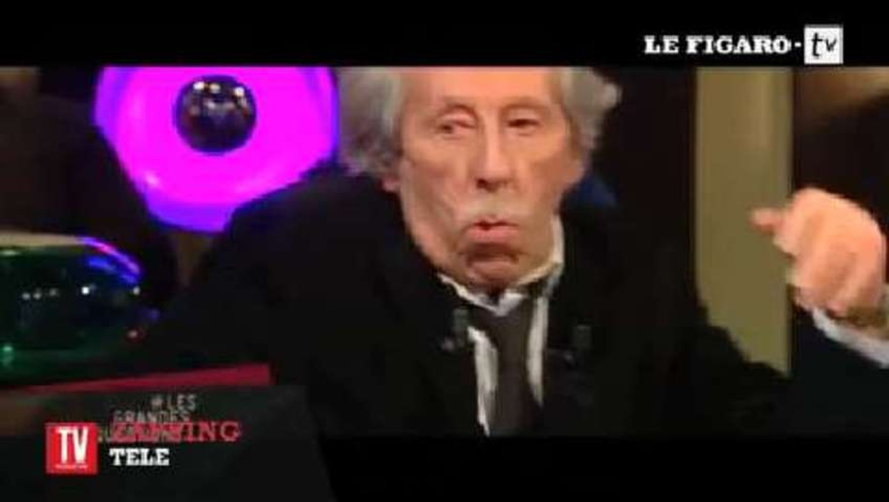 Jean Rochefort imite le singe... chez Franz-Olivier Giesbert