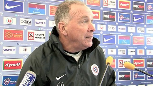 Point presse : Jean Fernandez avant MHSC-EAG (14e journée L1)
