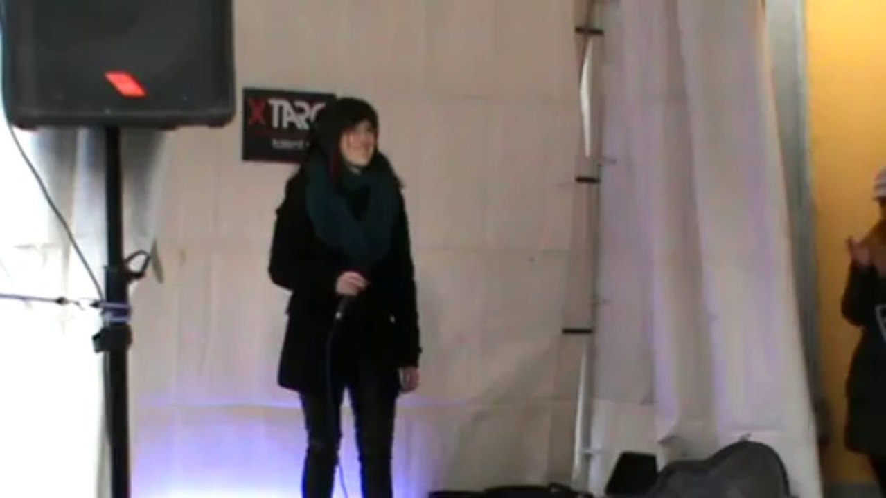 Second part of me singing Destinazione Paradiso covered by Laura Pausini.