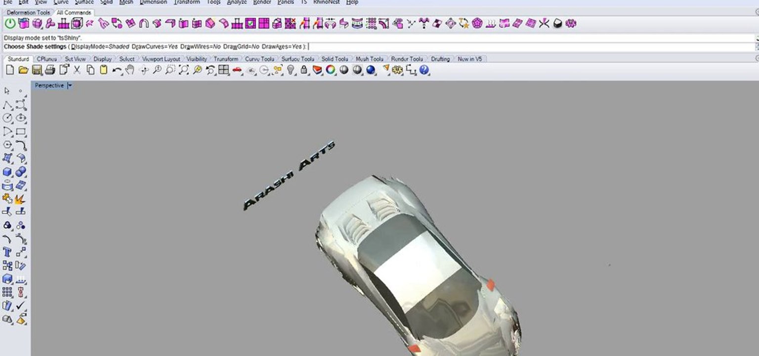 Arashi Arts Super car