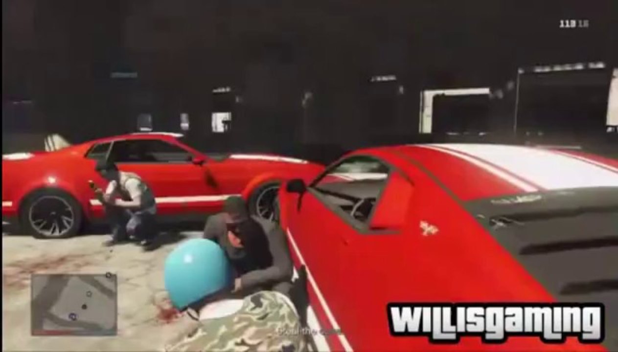 GTA ONLINE ! FUS RO DAH !!!! Coche "Skyrim" HACK MOD - Ps3 Cokelas