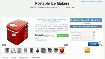 Portable Ice Maker