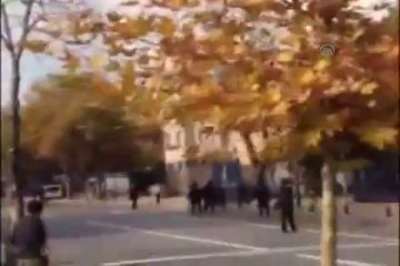 Başbakanlık yakınlarındaki olay anı