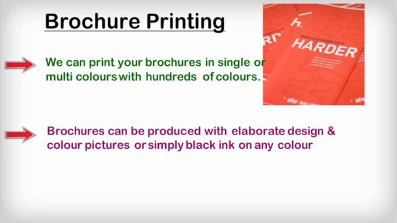 Brochure Printing with Datacolour