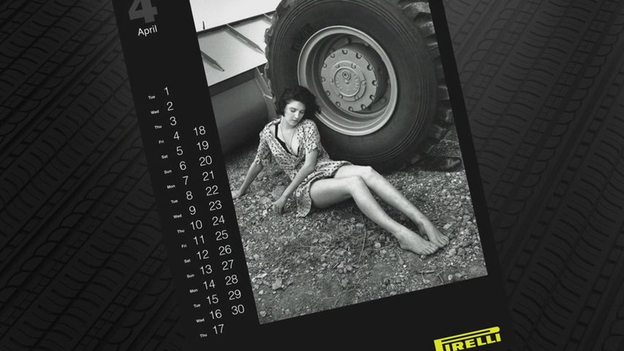 Calendrier Pirelli 2014 : le calendrier oublié de Helmut Newton