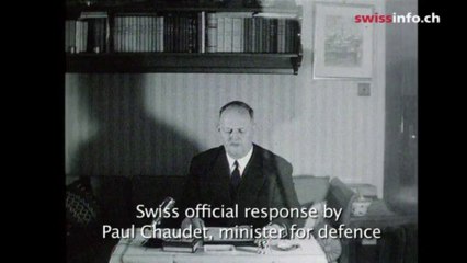 Swiss mourn the death of a president.