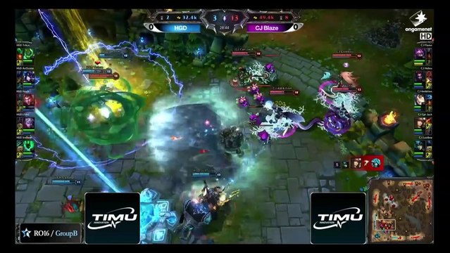 [H/L] LOL Champs Summer 2013_CJ Blaze vs JIN AIR STEALTHS Match 1 (2013.7.6)