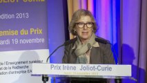 Allocution de geneviève fioraso : clôture du congrès du réseau curie