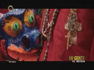 Artesano de Diablos Danzantes de Yare: "Es una promesa que pagamos al santísimo sacramento"