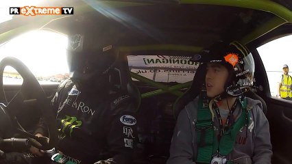 Gymkhana Grid en Madrid - Una vuelta con Buttsy Butler a puro drift! PRExtreme TV Channel (HD)