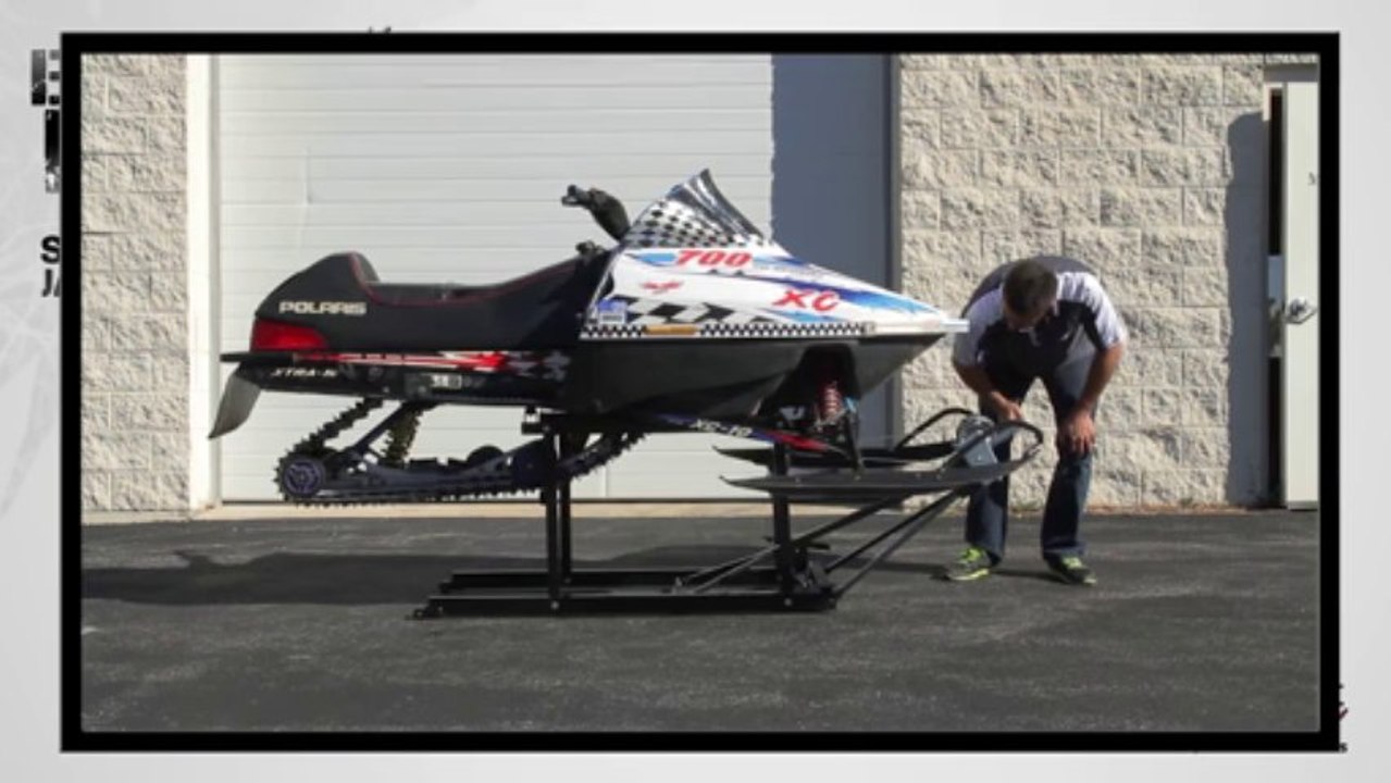 SNO-1508-W Snowmobile Jack with Winch