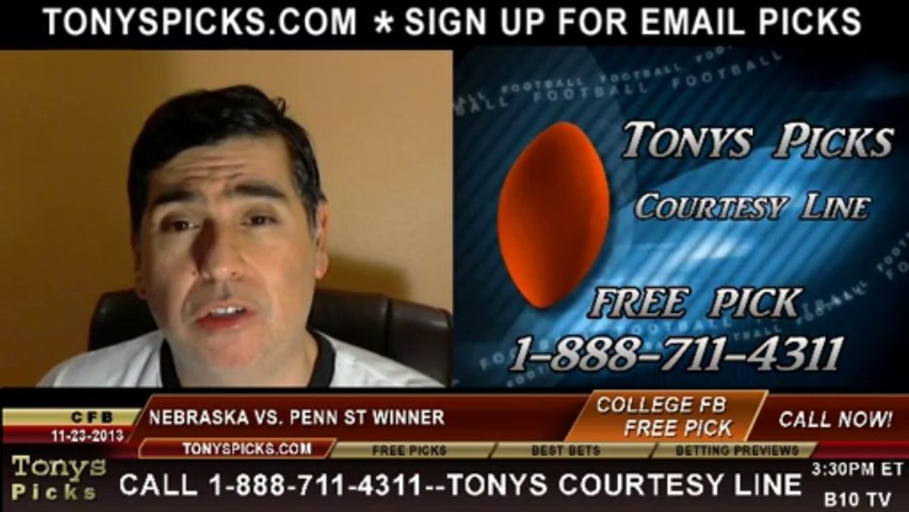Penn St Nittany Lions vs. Nebraska Cornhuskers Pick Prediction College Football Odds
