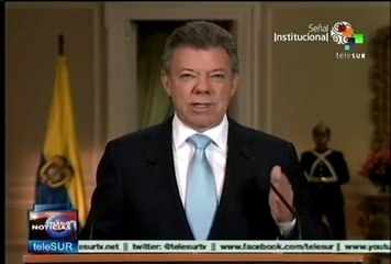 Presidente Juan Manuel Santos buscará reelección en 2014