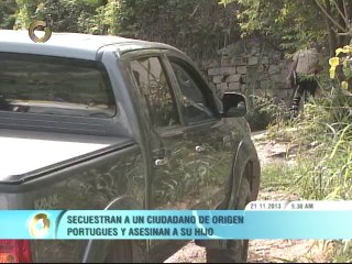 Asesinan a joven tras ser secuestrado junto a su padre en la Caracas - La Guaira