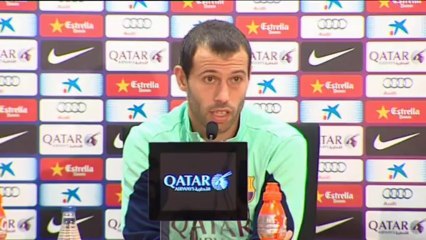 Mascherano:"Para el Balón de Oro hay que tomar todo el año, no el último mes"