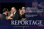 Cérémonie de remise du Prix de la Fondation Chirac pour la prévention des conflits