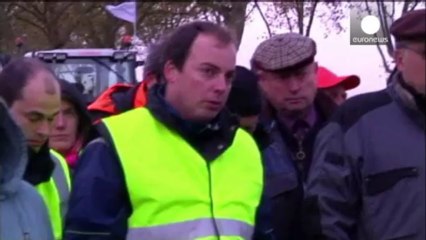 Fransız bakandan eylem yapan çiftçilere tepki