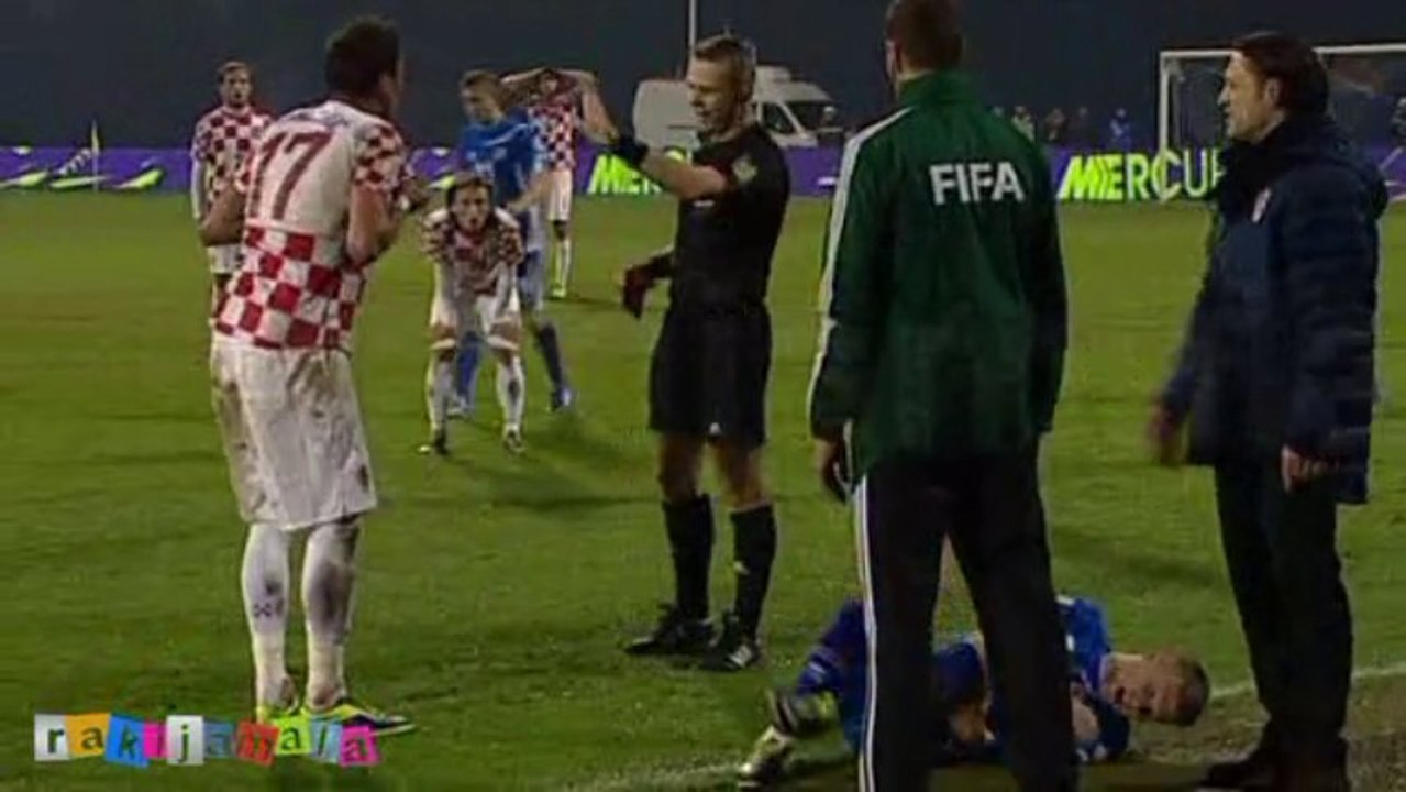 HRVATSKA - ISLAND 2:0 (1:0) GOLOVI i Drago Ćosić (Zagreb, 19. studenog 2013.)