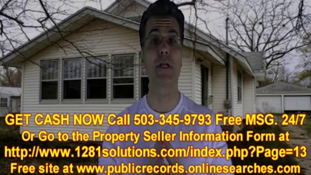 FORECLOSED PROPERTY TAXES wants to BUY Property