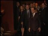 François Hollande et Jacques Chirac se retrouvent, enfin au Quai Branly - 21/11