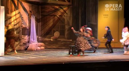 Les coulisses de Falstaff - Acte I: le décor