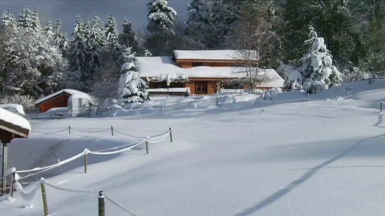 La Roche sous la neige