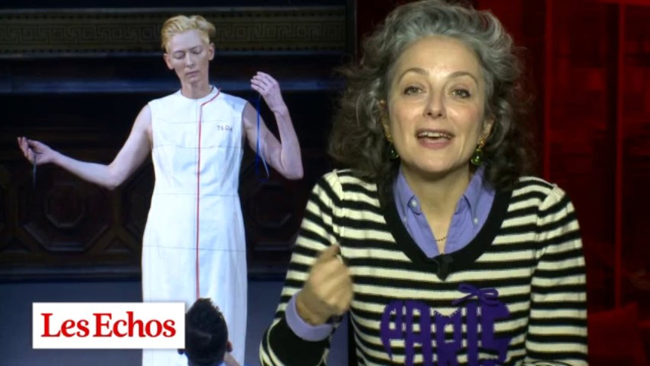 La très chic performance de Tilda Swinton