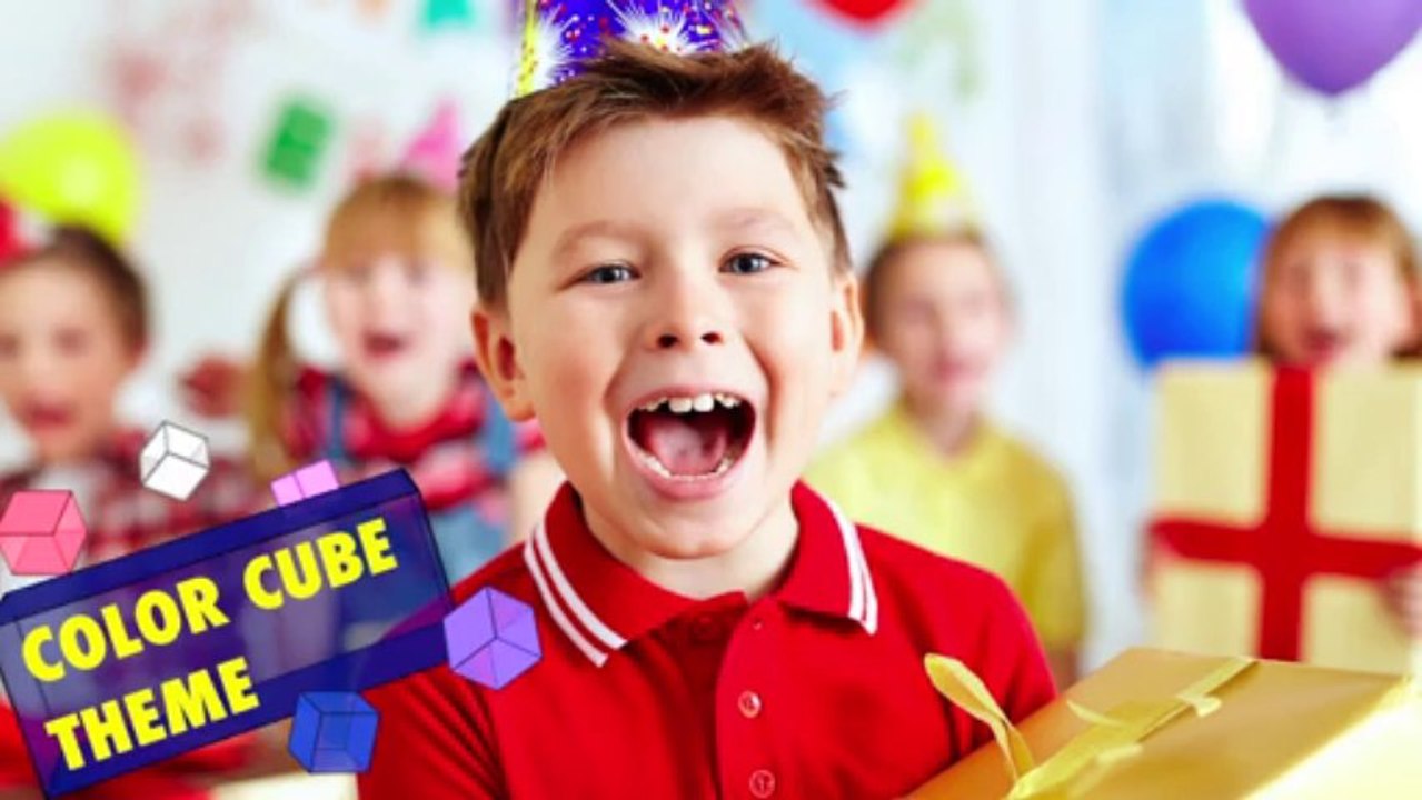 COLOR CUBES - FUN COLORFUL CUBE THEME FOR FCPX - PIXEL FILM STUDIOS™
