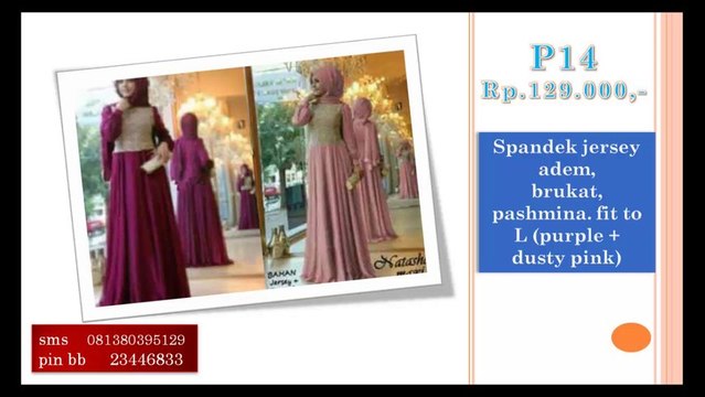 Model Baju Muslim Gamis Murah - Busana Muslimah Terbaru 2014