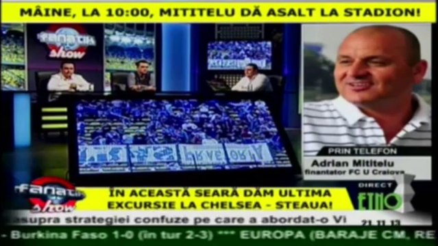 Adrian Mititelu I la FANATIK SHOW (21.11.2013)