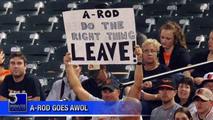 A-Rod Goes AWOL