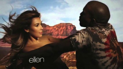 Kim Kardashian Featured In Kanye West's "Bound 2" Music Video!